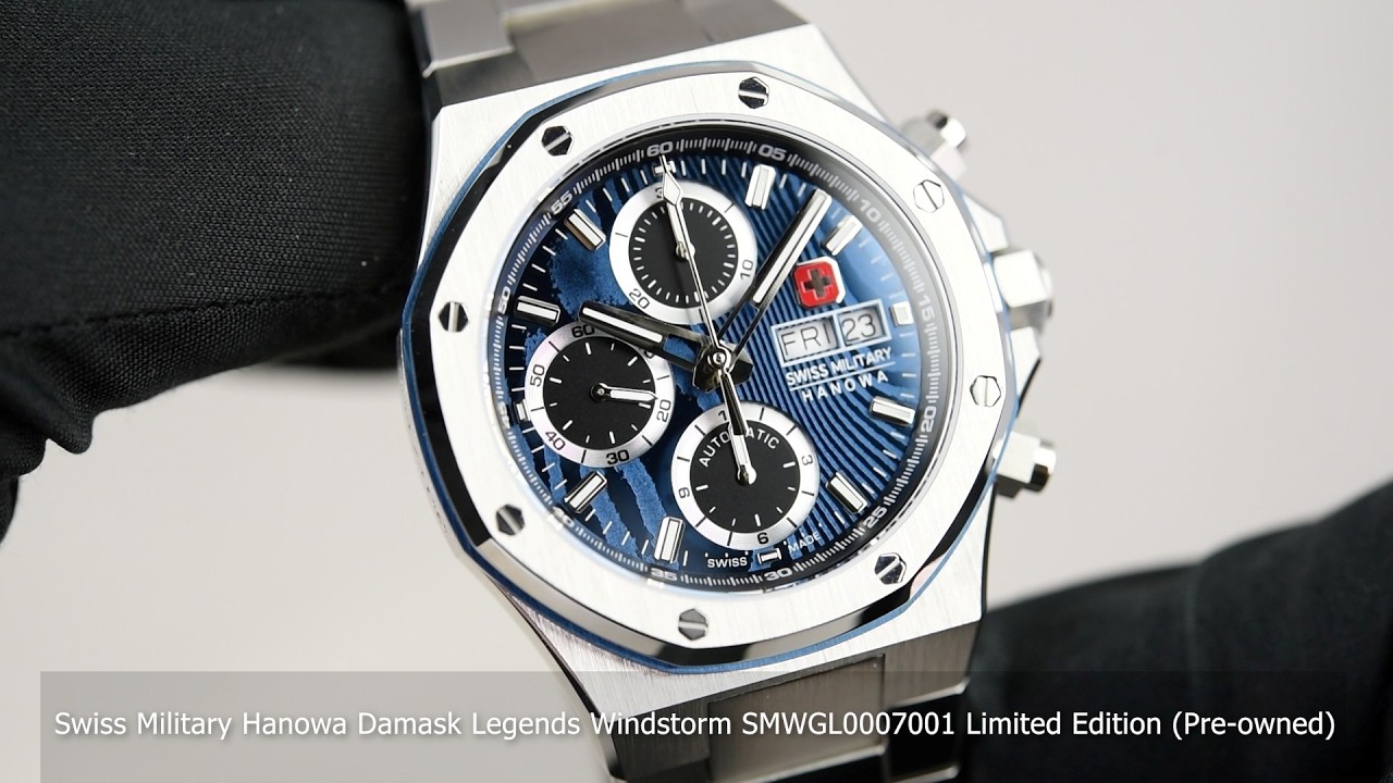 Swiss Military Hanowa Damask Legends Windstorm SMWGL0007001