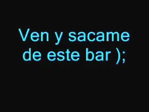 mana Clavado en un Bar letra - YouTube