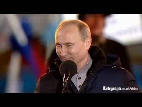 Vladimir Putin Celebrates Return To Russian Presidency 