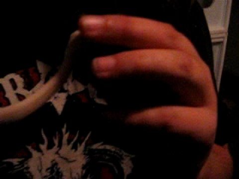 biteable Luesistic Texas Rat Snake Biting Me