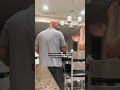 Flinching at dad prank 😂😂 #foryou #shorts
