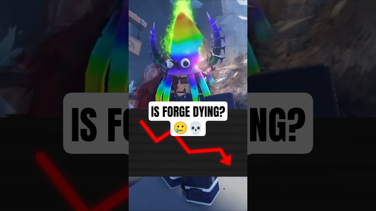 Кузница умирает ⛏ ... ??! #theforge #fyp #roblox
