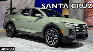 2025 Hyundai Santa Cruz Facelift First Look Impressions! What's New? \/\/\/ Allcarnews