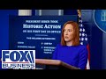 Press secretary Jen Psaki holds the first briefing of Biden's presidency