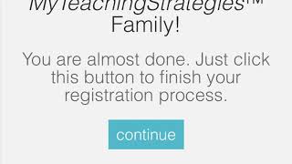 How To: Logging On To The My Teaching Strategies App
