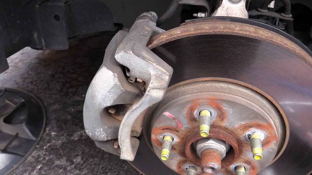 Chevy Malibu Brake Pad Change Easy!! Same for most Malibu Years - YouTube