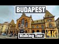 4K City Walks: Budapest, Vaci Utca to Central Market - Virtual Walk Treadmill Exercise Video