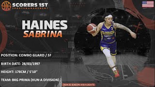 S.haines 202425 Highlights