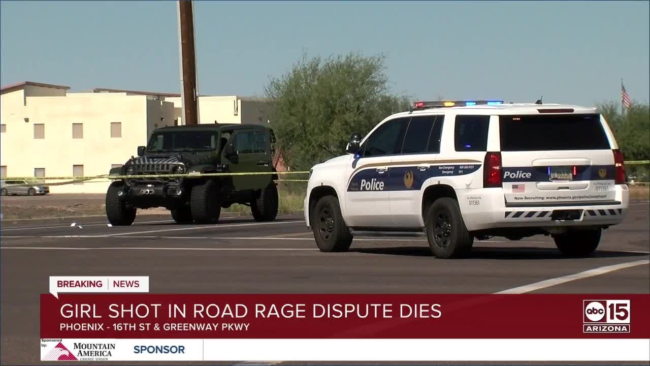 Eight-year-old girl dies after being shot in a road rage situation in ...