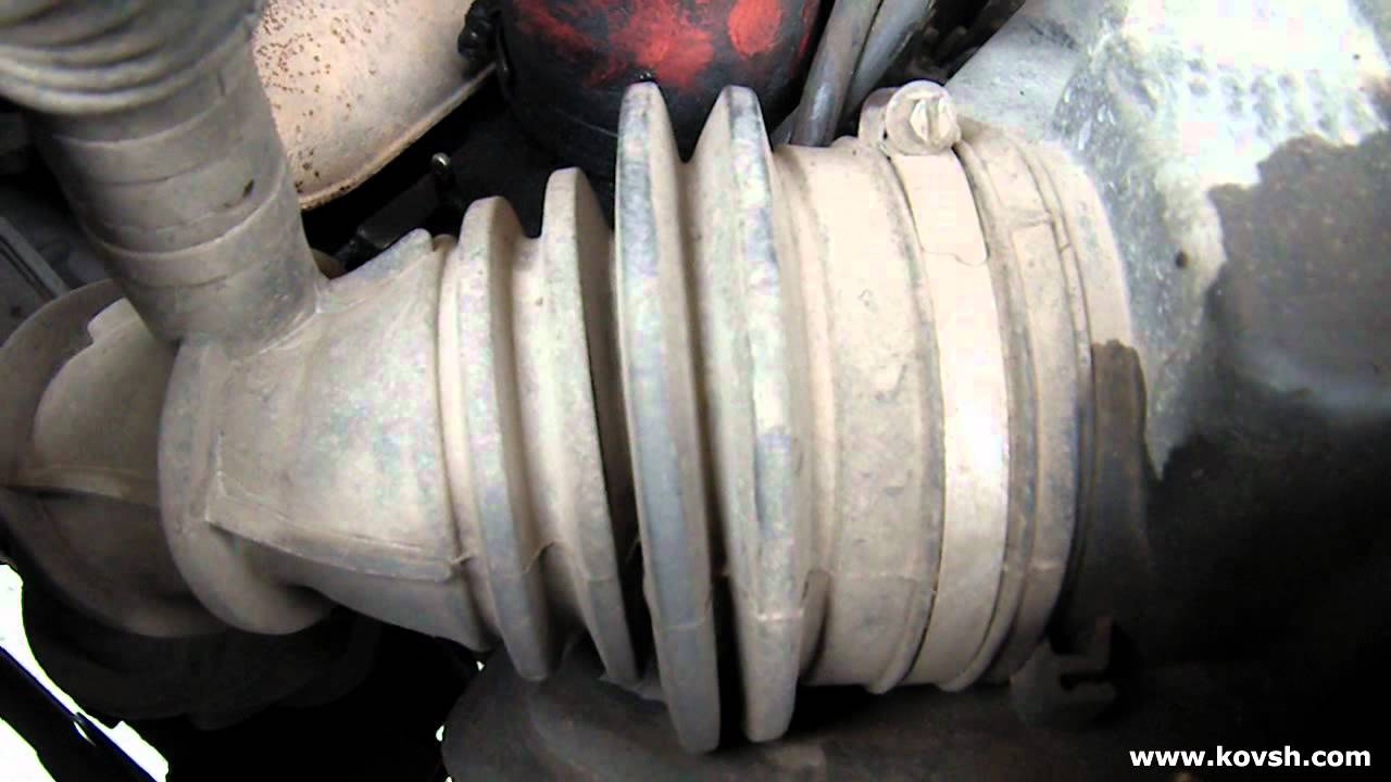 Забитый воздушный фильтр FORD TRANSIT - YouTube