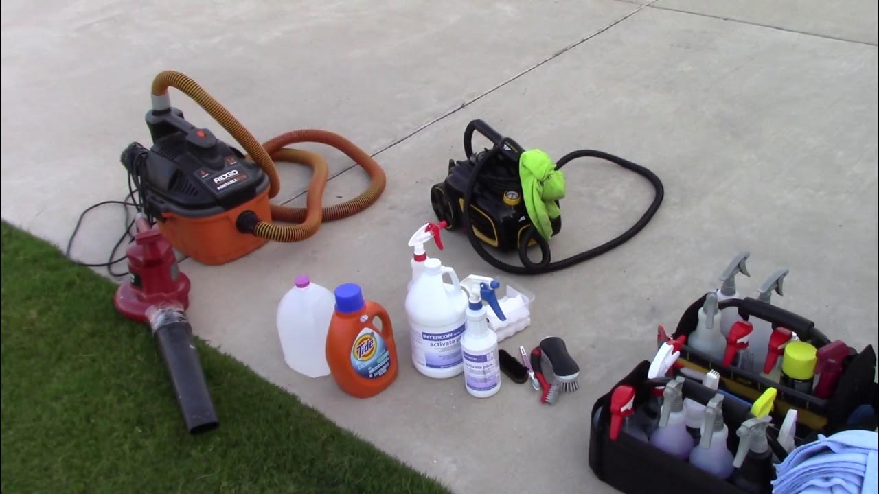 Smoke Removal In A Car - Tools & Chemicals Needed For Amazing Results