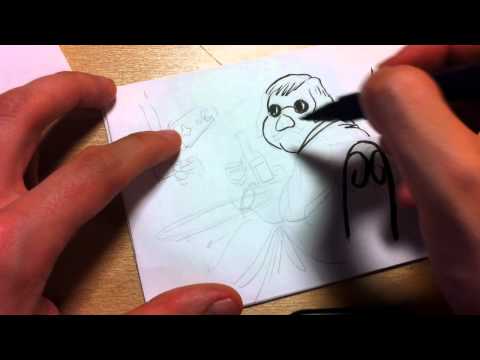 How to Draw Porco Rosso characters Part 02