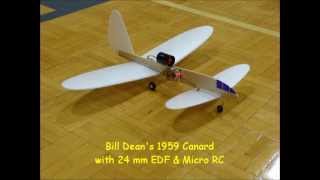 Rc Conversion Of Bill Deans 1959 Canard Glider