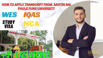 Apply Online transcript from Savitribai Phule Pune University Transcript Pune University Transcript