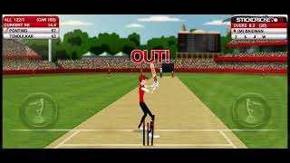 Stick Cricket 🏏- All Stars vs Canada 🇨🇦 - (World Domination - Game 1) #gameplay #cricket screenshot 1