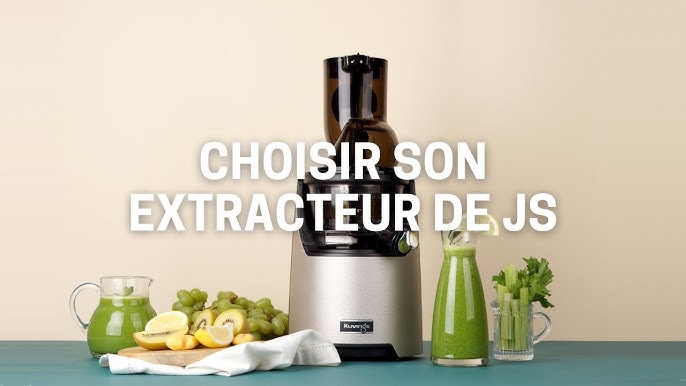 Test Kuvings EVO820GM : un extracteur de jus qui ne broie pas du noir - Les  Numériques