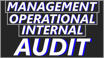 What is Management Audit, Internal Audit & Operational Audit | Best CA Final Revision Video