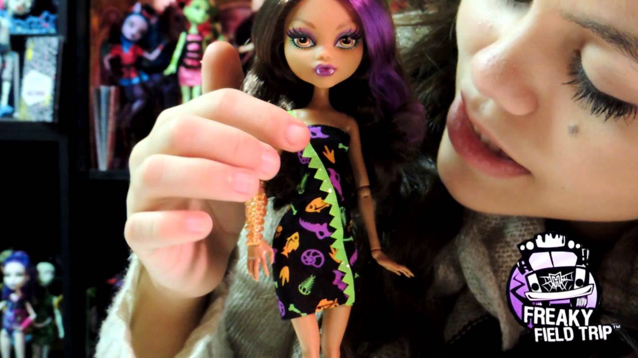 Mattel Monster High Freaky Field Trip Clawdeen Wolf Doll