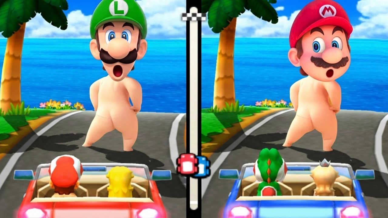 【3dsマリオパーティ100ミニゲームコレクション】ミニゲームマリオVsヨッシーVsピーチVsロゼッタ(最強CPU｢たつじん)