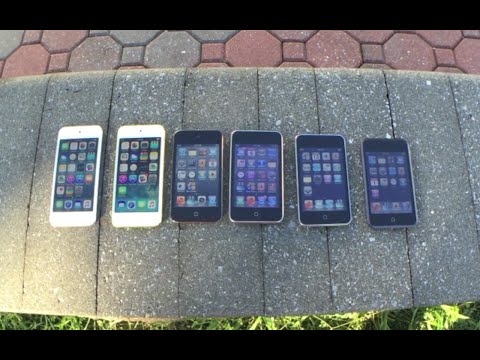 iPod Touch 6G vs 5G vs 4G vs 3G vs 2G vs 1G: Speed Test!
