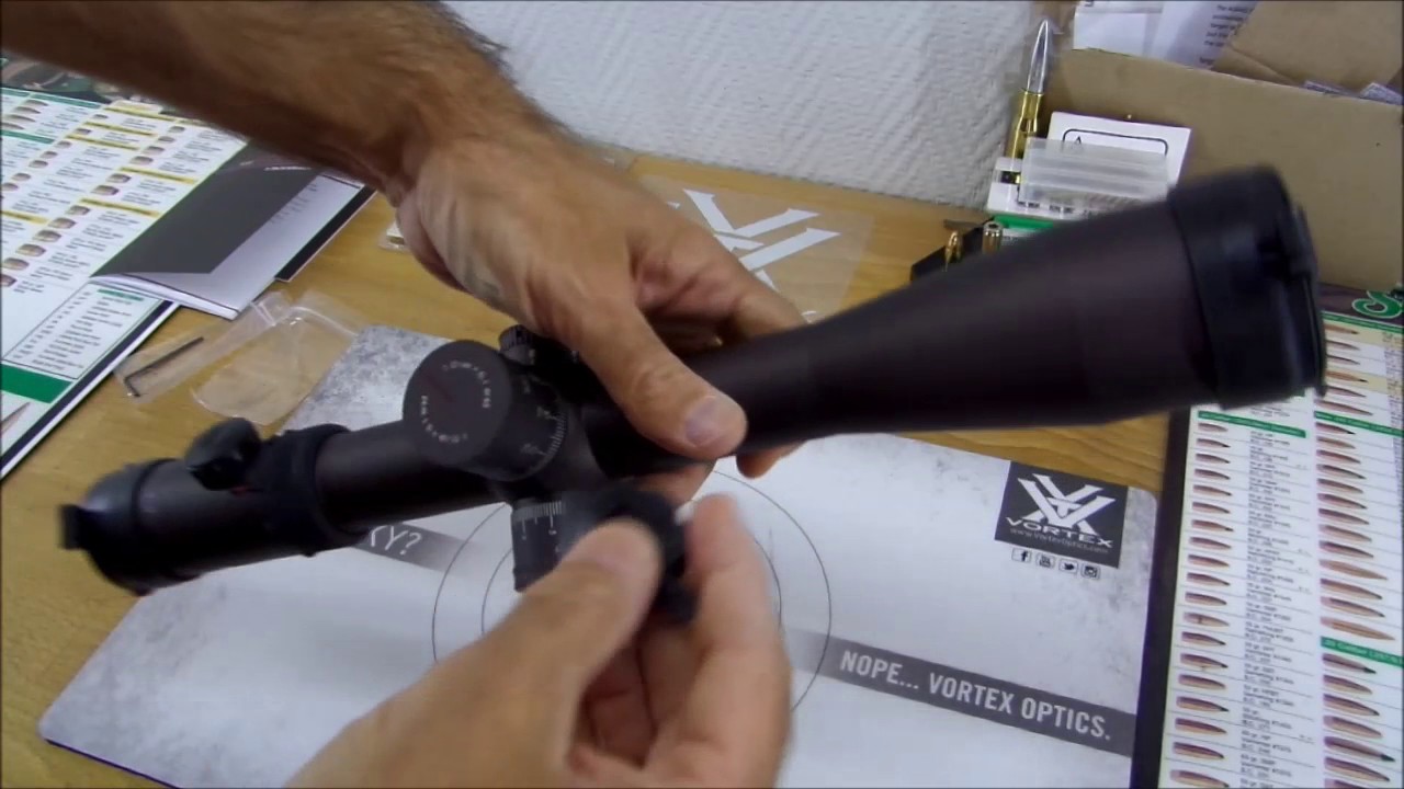 VORTEX RAZOR HD Gen1 5-20x50, FFP, Mrad - YouTube