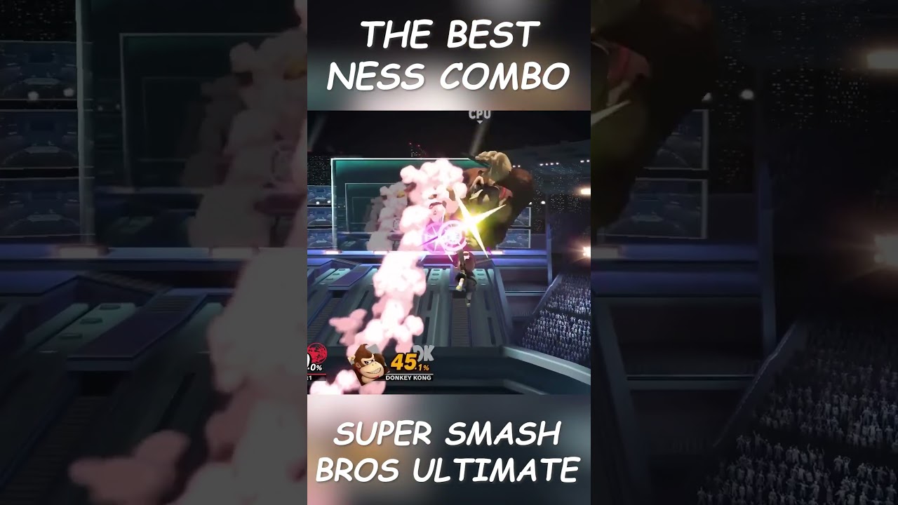 The Best Ness Combo #smashbros #smashultimate #smash #ssbu