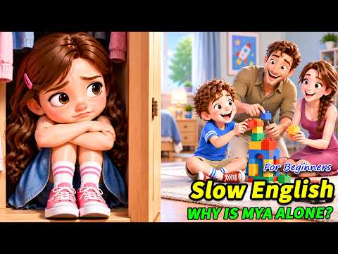 Maya Was Too Lazy to Help Her Family... THEN She Learned a Big Lesson! 😱📱 | Slow English Story (A2)