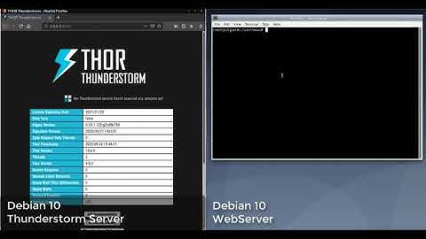THOR Thunderstorm Showcase 1 - Agentless & Binary-Less Threat Detection