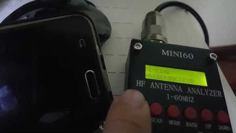 Mini60 Antenna Analyzer