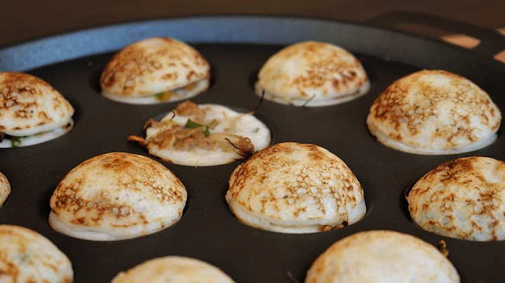 Thai Coconut Milk Meatballs Stuffed with Meat - Kanom Krok – Cooking With Morgane