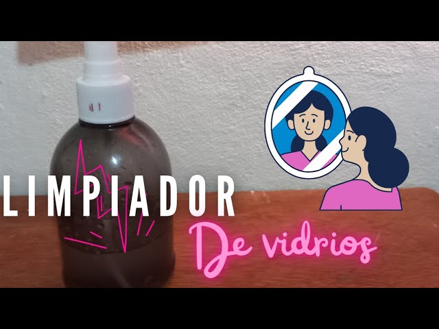 🌟PODEROSO LIMPIA VIDRIOS-ESPEJOS 100% EFECTIVO FACIL DE HACER CON TAN SOLO  TRES INGREDIENTES 