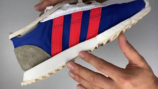 Adidas SL 7600 ‘GREY TWO / HIRED RED / ROYAL BLUE’ | UNBOXING & ON FEET | fashion shoes