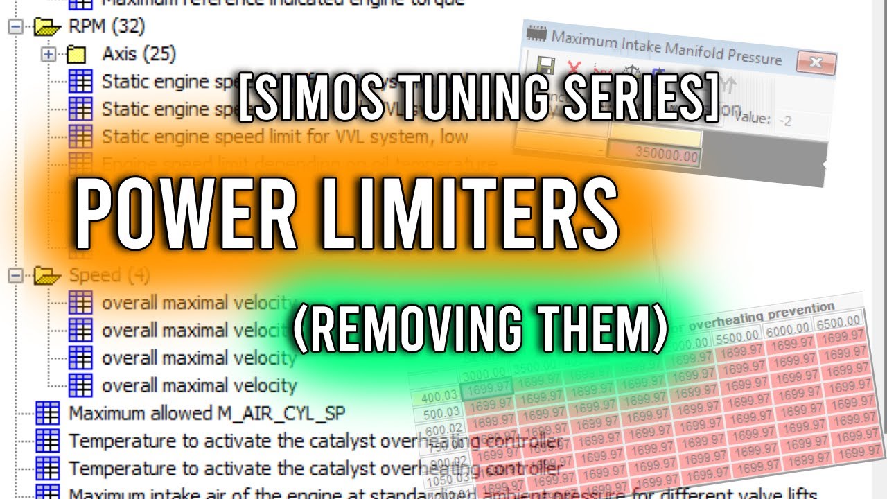 Удаление ограничителей [Серия инструментов Simos]