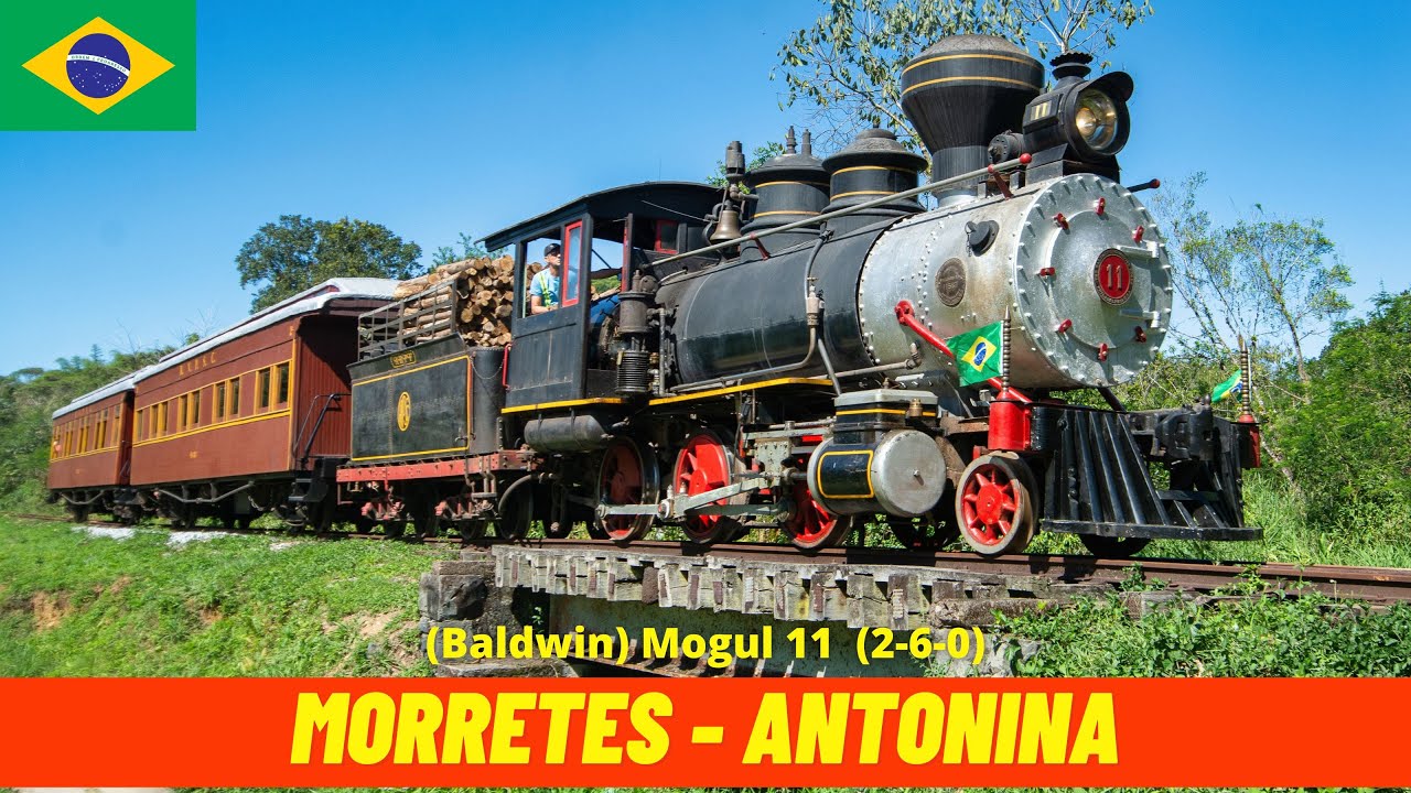 Steam Loco Cab Ride Morretes → Antonina (Trem Caiçara - Brazil, October 2024) train driver's view 4K