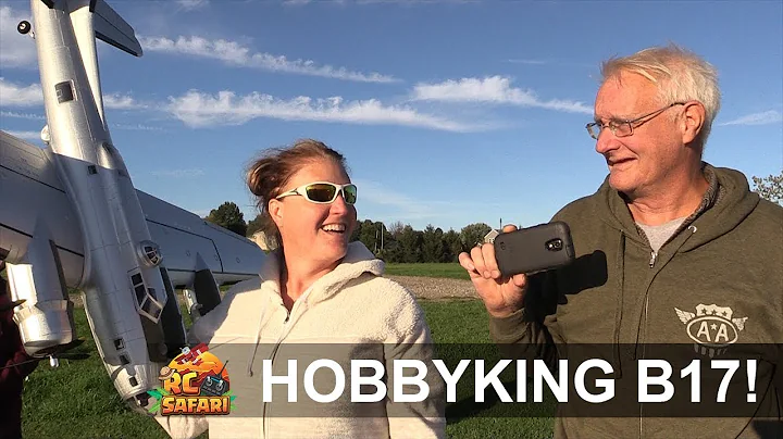 HobbyKing B17 Flying Fortress - MAIDEN FLIGHT