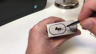 (079) Incredible Hardened Steel Cisa 285/75 Padlock Picked