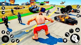 Gorilla Rope Hero Thief City - Car Game Video - Kids Car Game Video screenshot 4