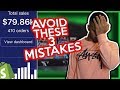 3 Mistakes That killed My First Shopify Store