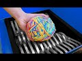 Experiment: Shredding Giant Rubber Band Ball!