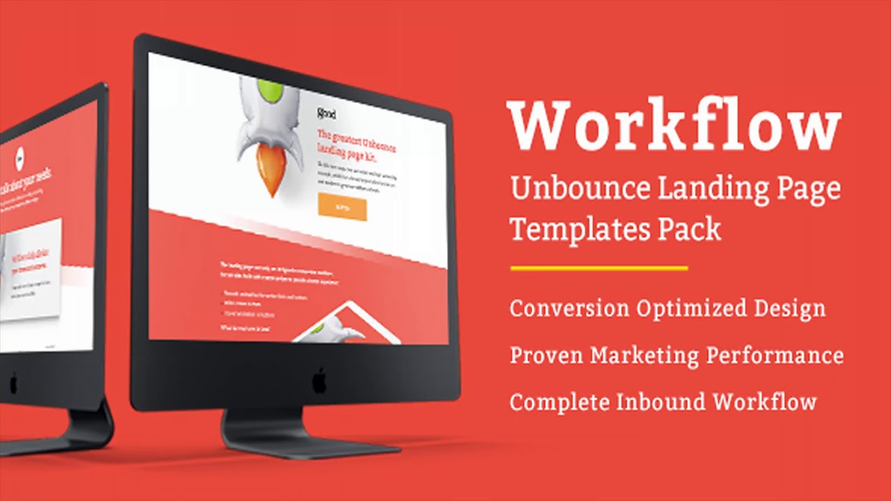 Workflow - Unbounce Landing Page Templates Pack | Themeforest Website Templates and Themes
