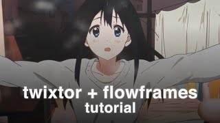 no bs twixtor tutorial :3