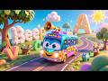 Beep Beep Bus Adventure 🚌🎶 Fun Bus Song for Kids | Learn Vehicles &amp; Sounds