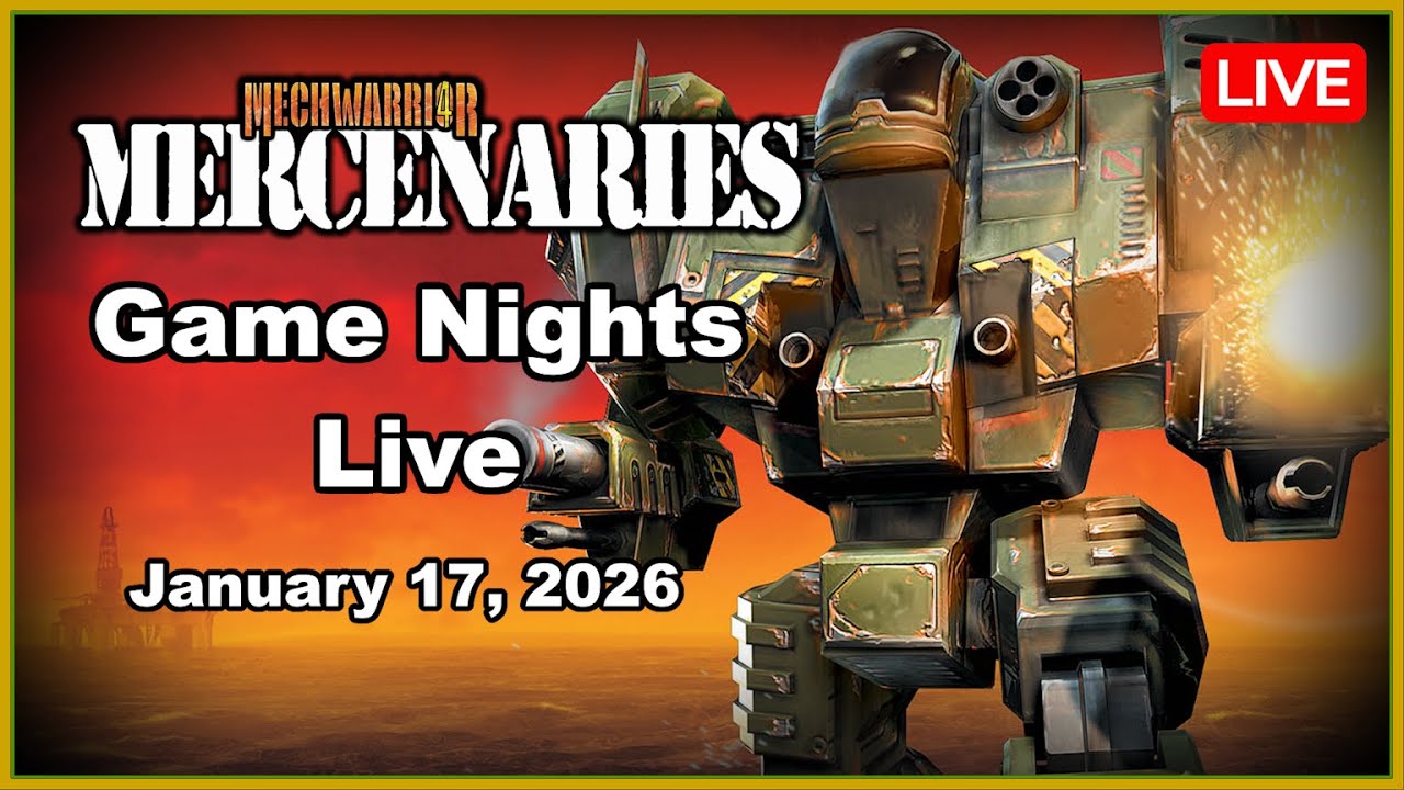 The Uziel is Still Not a Bad Egg | Mechwarrior 4 Game Nights LIVE