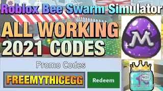 NEW* ALL WORKING CODES FOR BEE SWARM SIMULATOR IN 2022! ROBLOX BEE