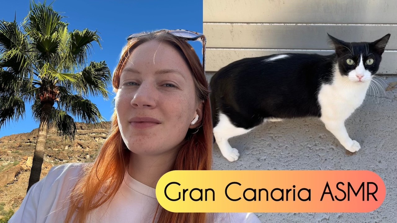 ASMR Vlog Gran Canaria (🇩🇪 Voiceover)