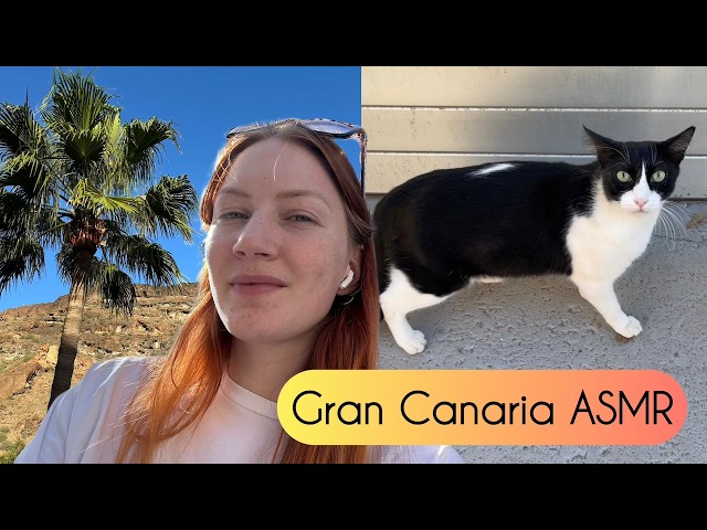 ASMR Vlog Gran Canaria (🇩🇪 Voiceover)