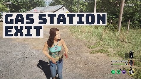 Gas Station Map Escape - Cattle Grid Compound Exit Walkthrough - Texas Chain Saw Massacre