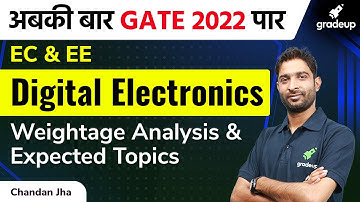 GATE 2022🔥 | ECE & EE | Digital Electronics | Weightage Analysis & Expected Topics| By Chandan Sir