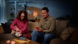 Actrice Perla en acteur Robin in de rol van moeder en zoon