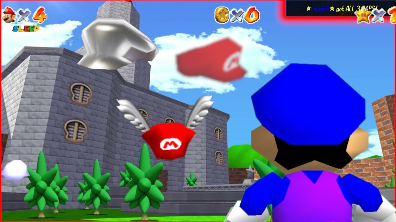 Mario 64 Pero Hay Un Dado Random